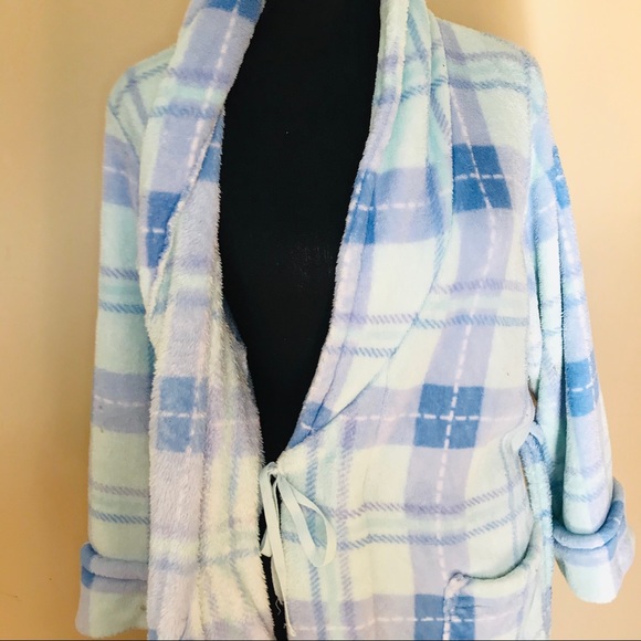 2/$20 Size S | Plaid Fleece Heavy Robe - Picture 7 of 15